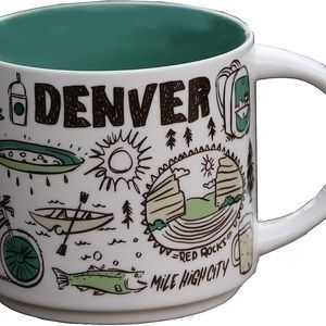 Starbucks Acrylic Been There Series Denver Mug